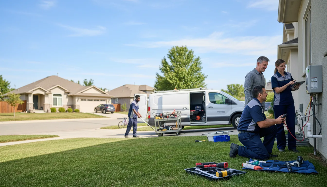 Tankless water heater service in Wayne, NE